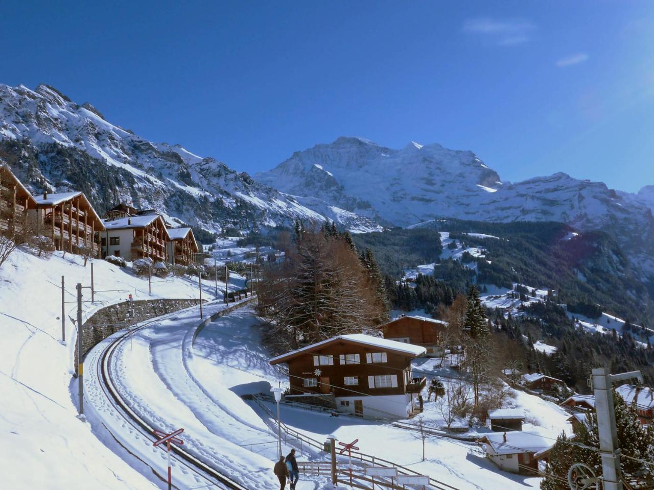 Studio Krokus By Interhome Wengen Luaran gambar